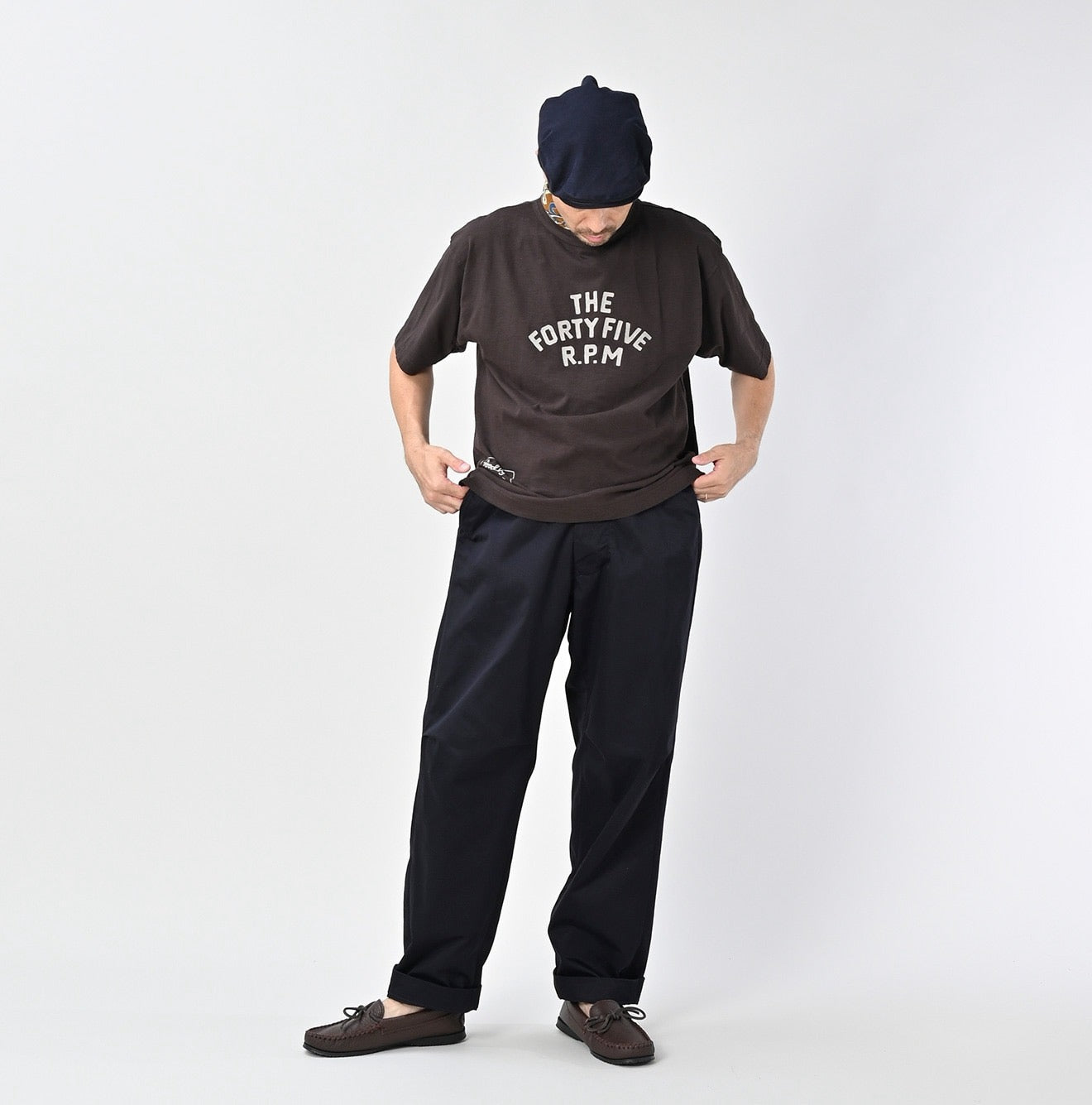 45R the forty five R.P.M. logo tee