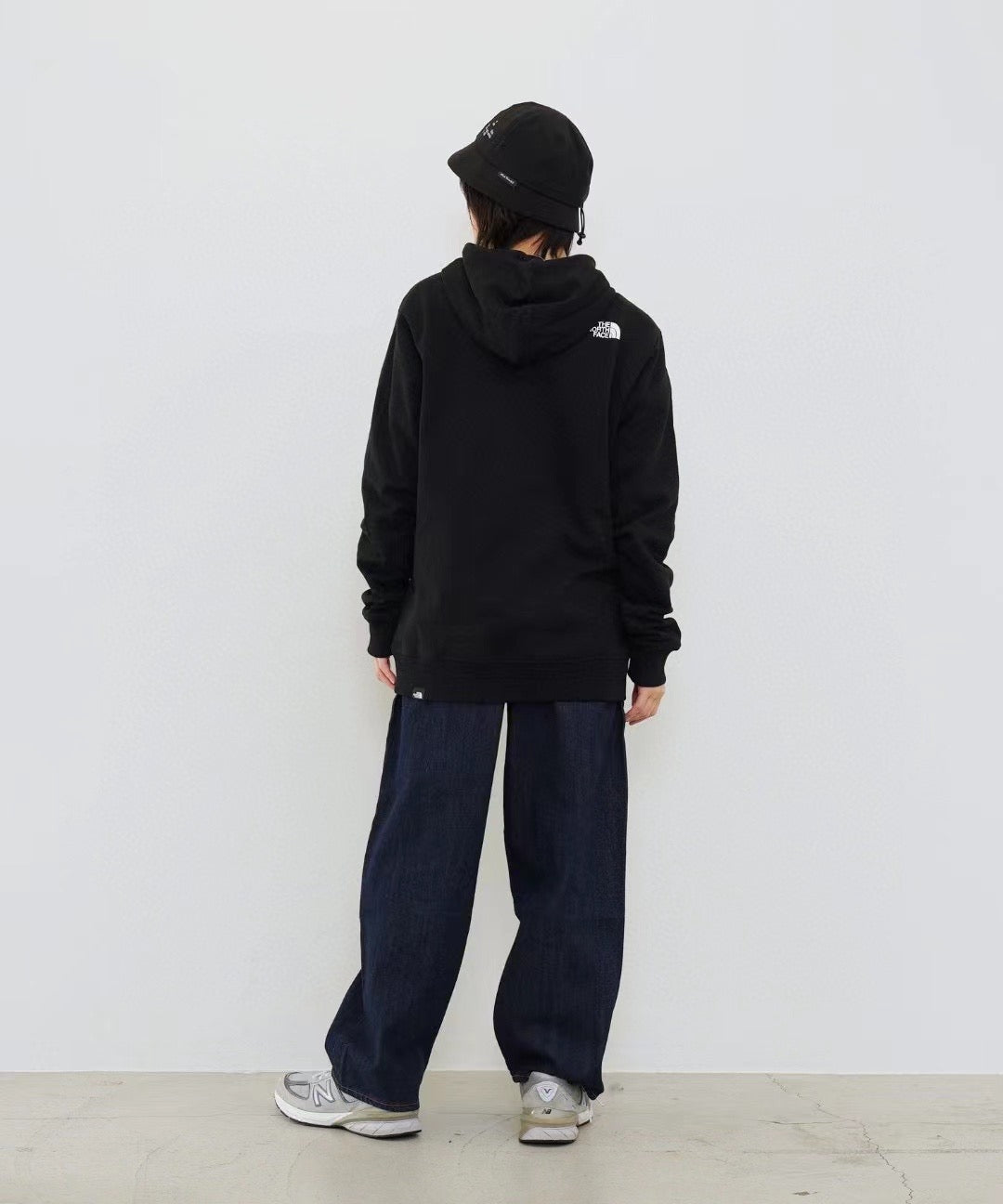 The north face印花hoodies