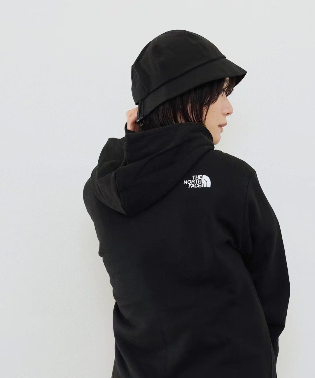 The north face印花hoodies