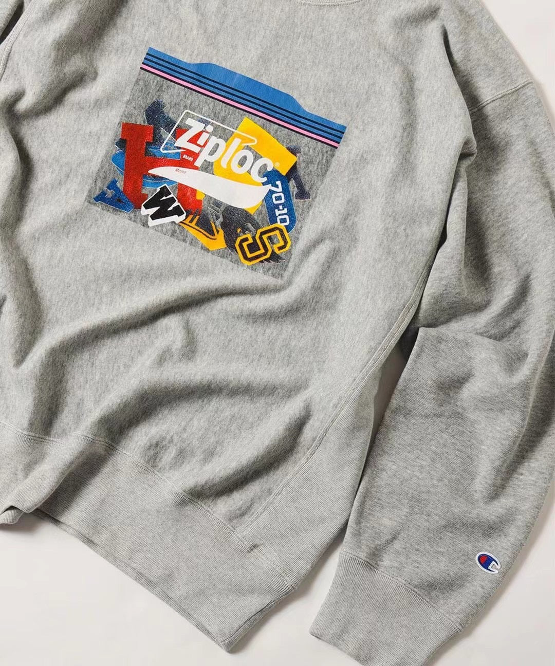 Beams x champion 彩色衛衣
