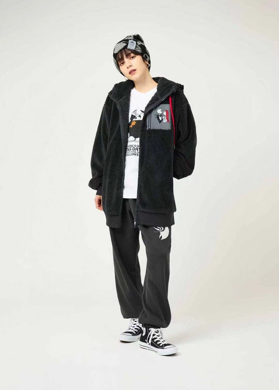 Graniph x jack & sally hoodies jacket