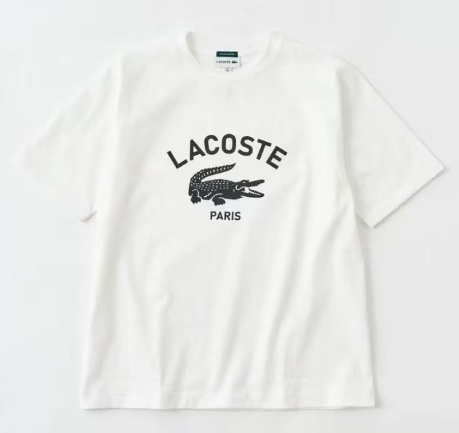 Lacoste 印花tee