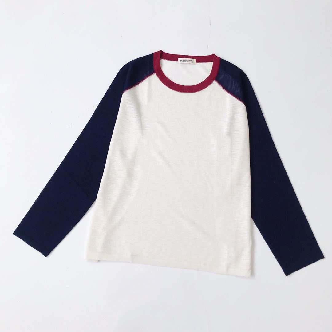 Beams boy撞色tee