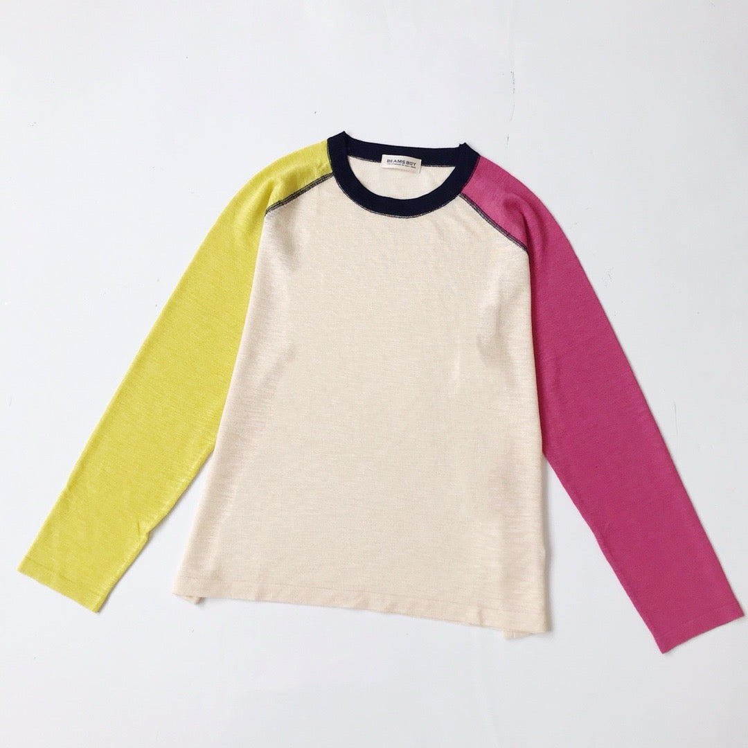Beams boy撞色tee