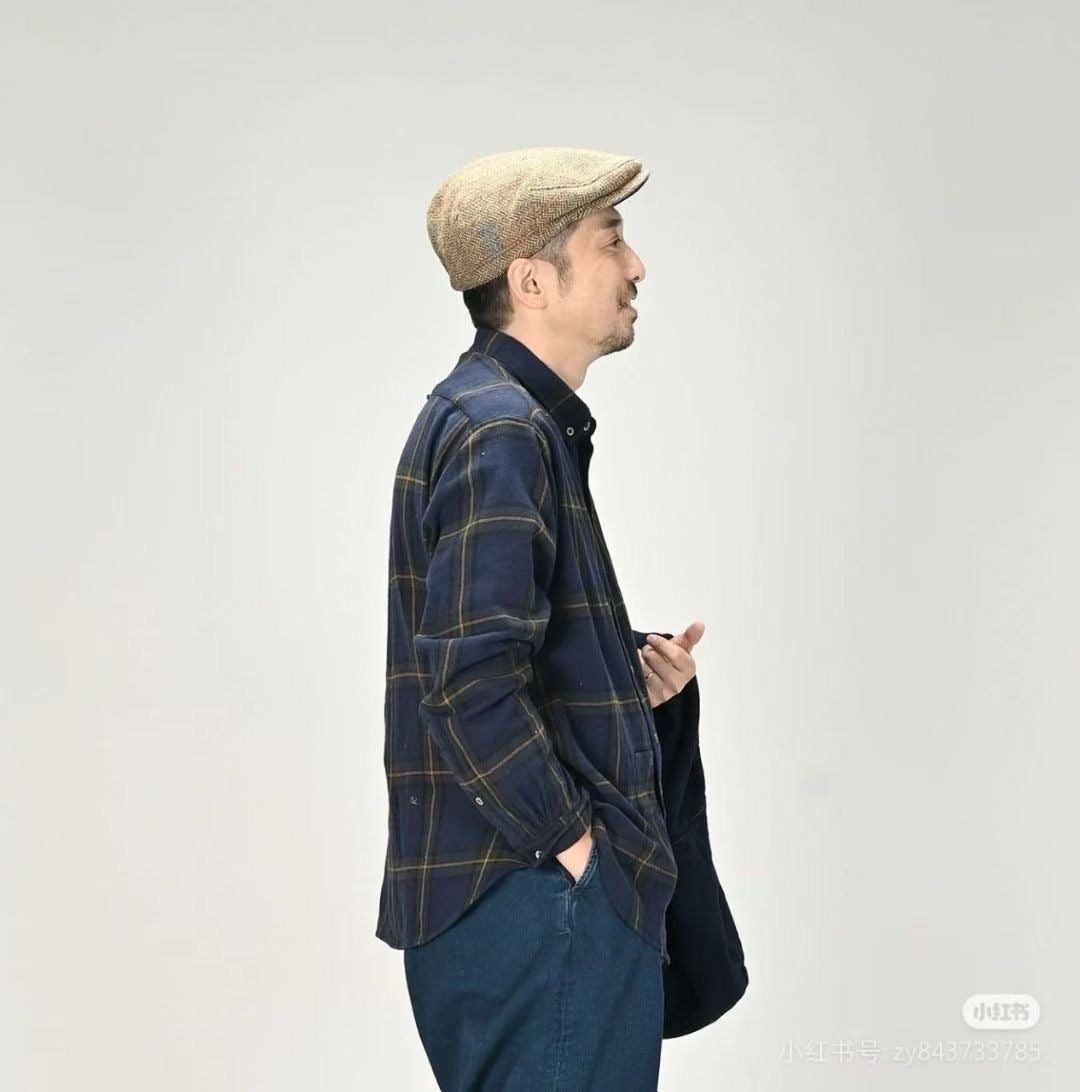 45R格仔裇衫