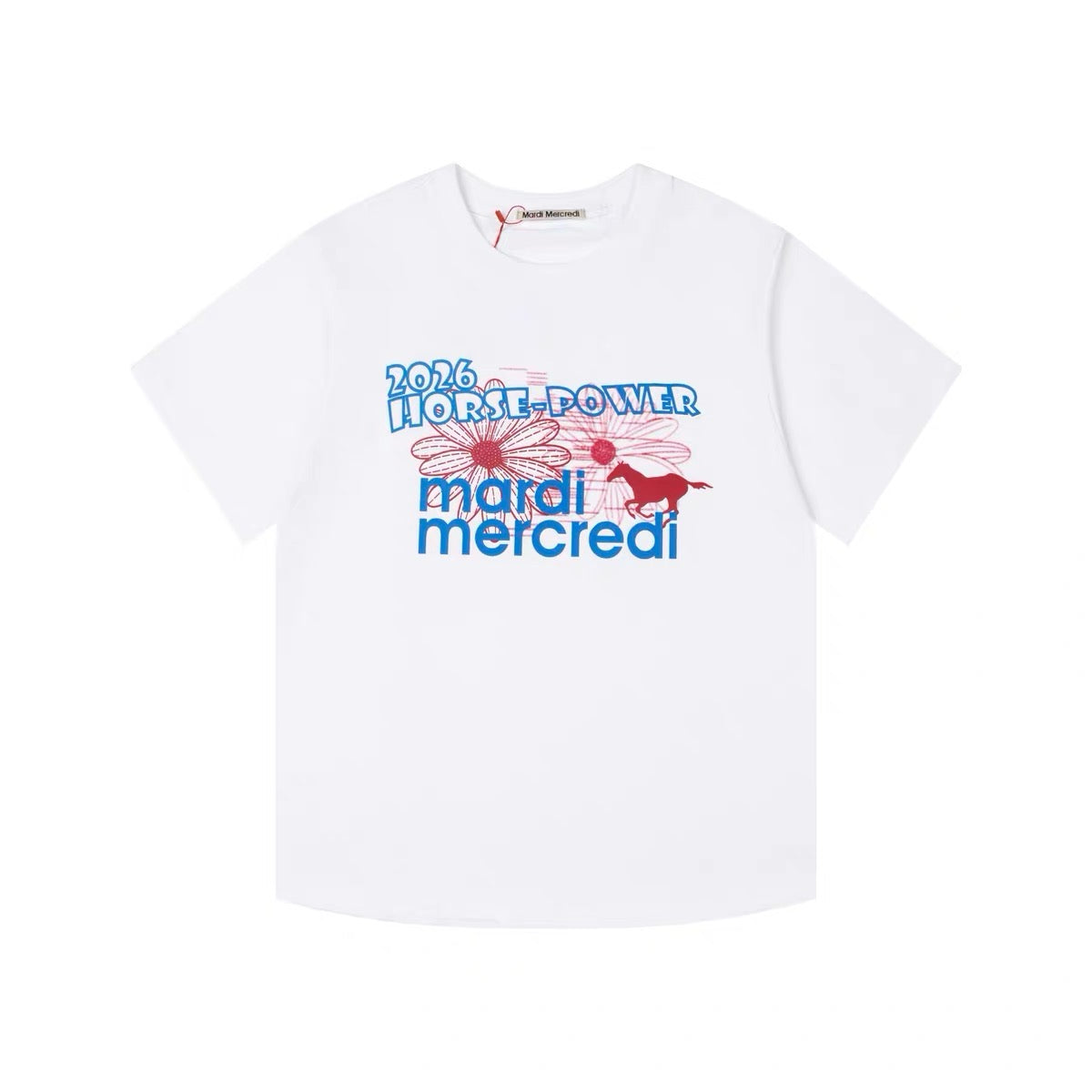Mardi Mercredi 印花tee