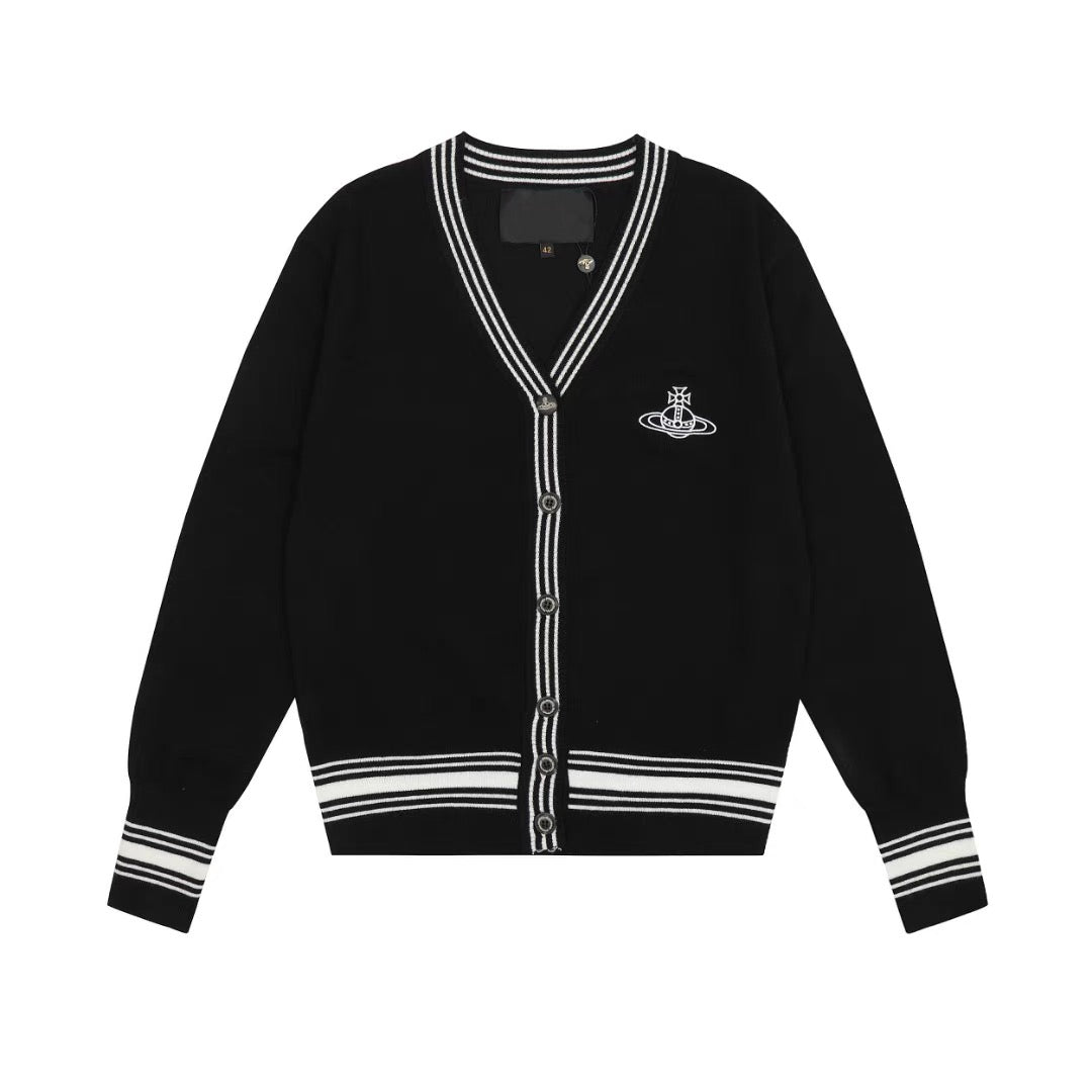 Vivienne Westwood logo針織cardigan – Aimeebabe