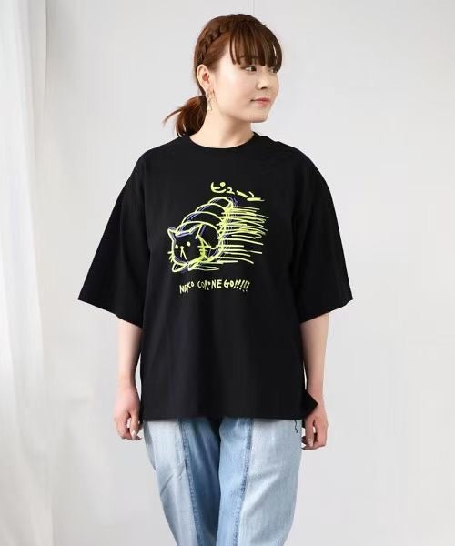 ScolarCat印花tee