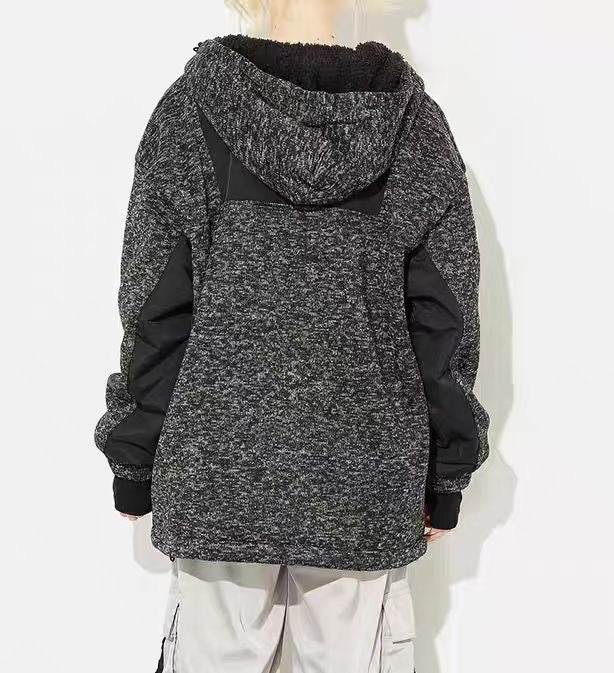 Xgirl 抓絨hoodies jacket