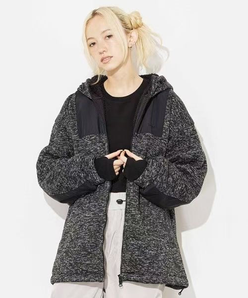 Xgirl 抓絨hoodies jacket