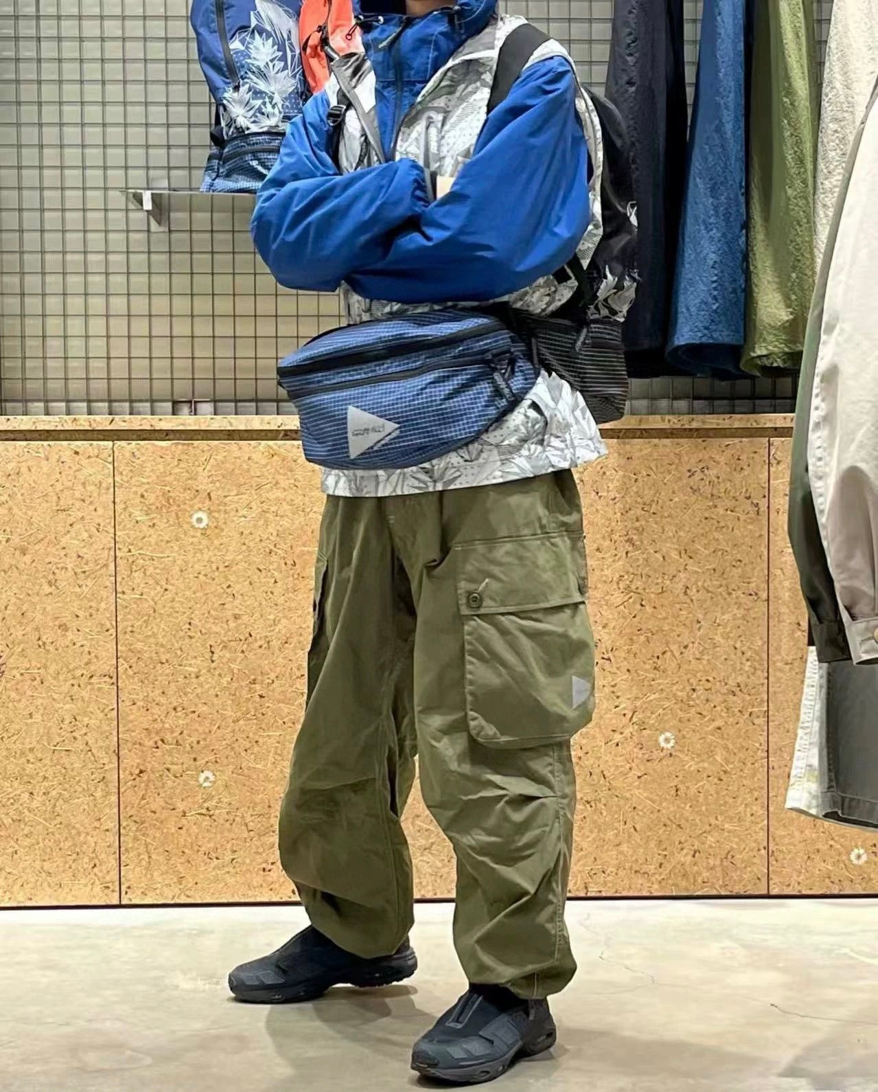 Andwander x Gramicci 軍褲