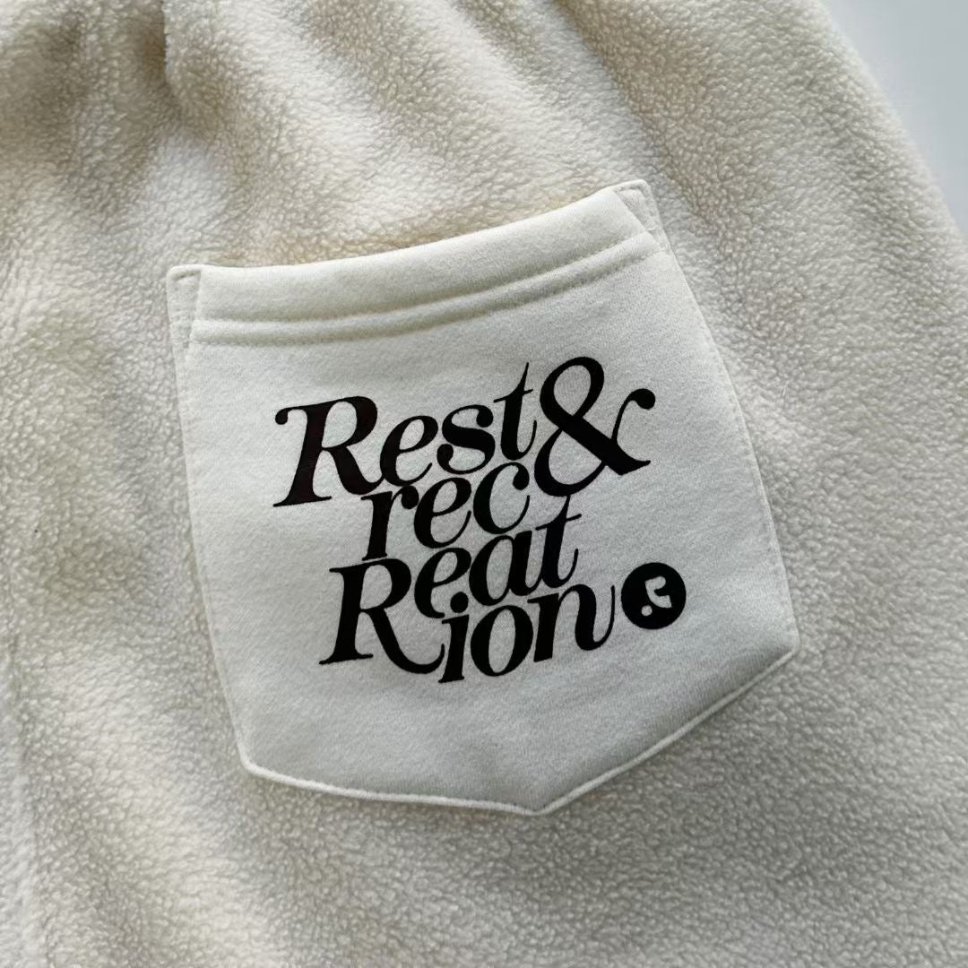 Rest & Recreation 搖粒絨運動褲