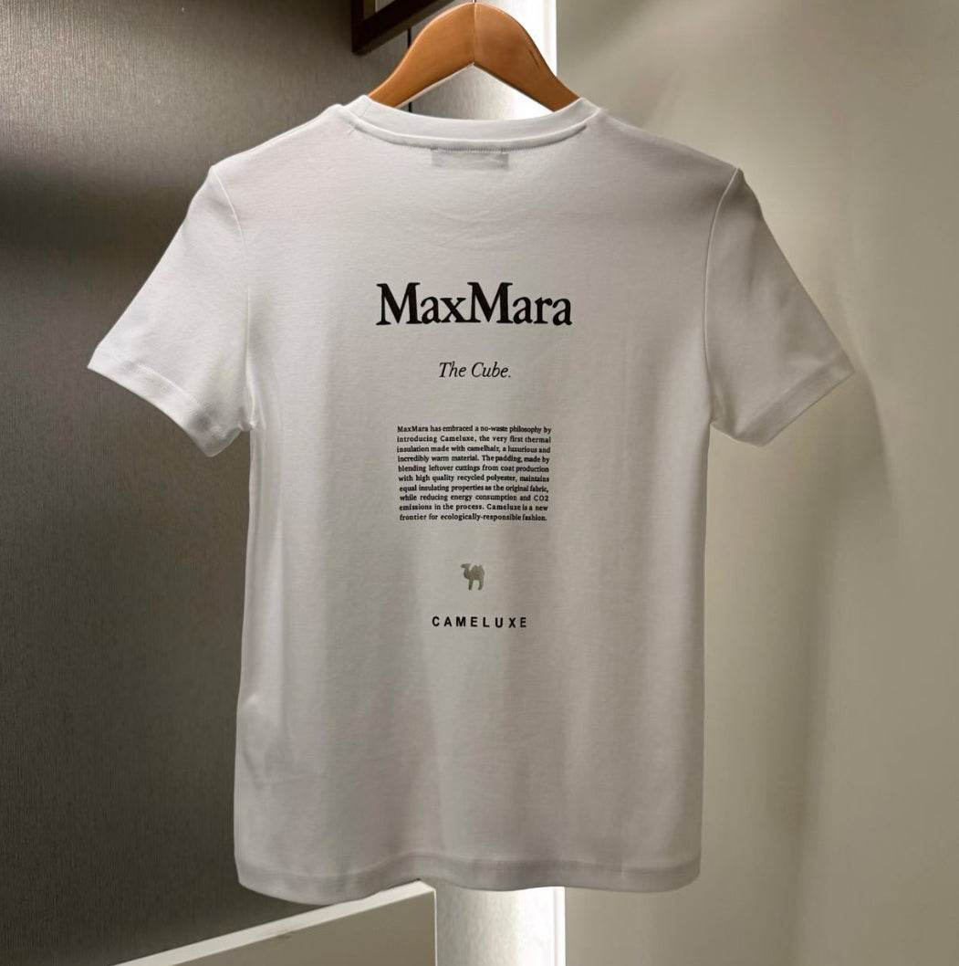 Max Mara logo tee