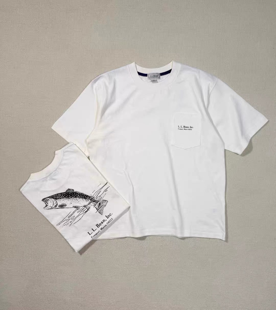 LL beans pocket tee
