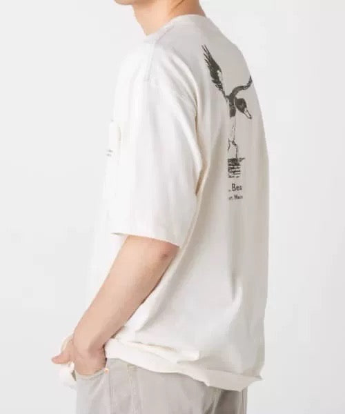 LL beans pocket tee