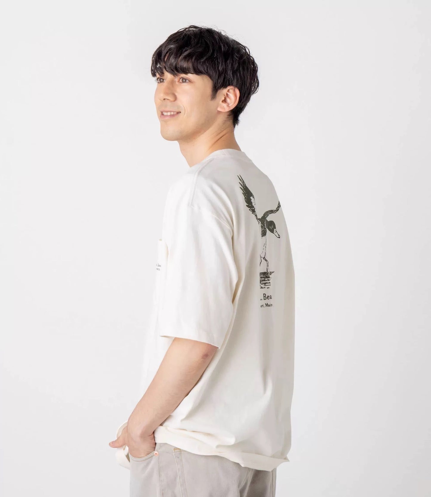 LL beans pocket tee