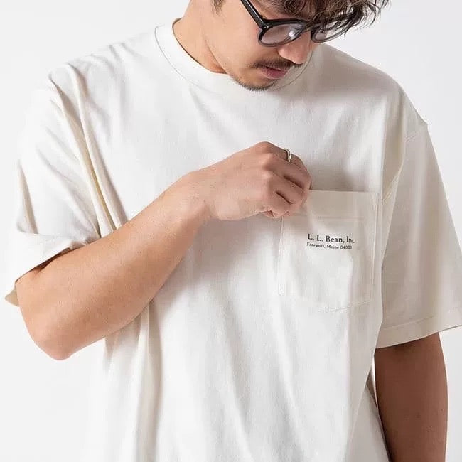 LL beans pocket tee