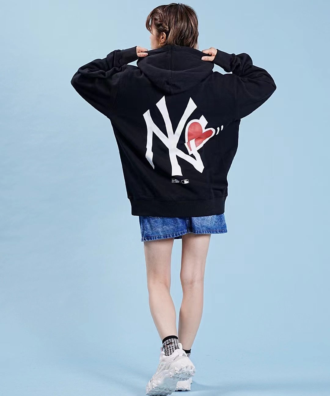 NY心心hoodies