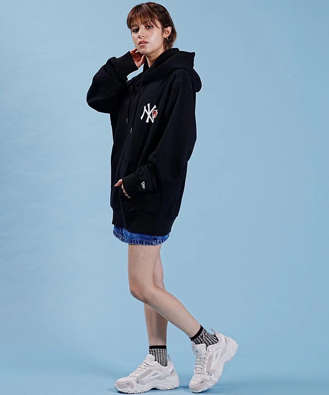 NY心心hoodies