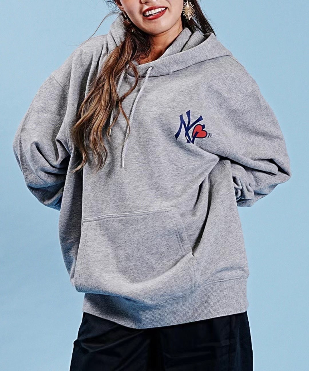 NY心心hoodies