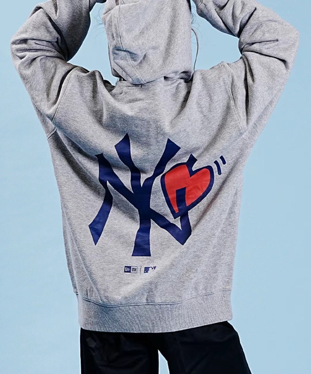 NY心心hoodies