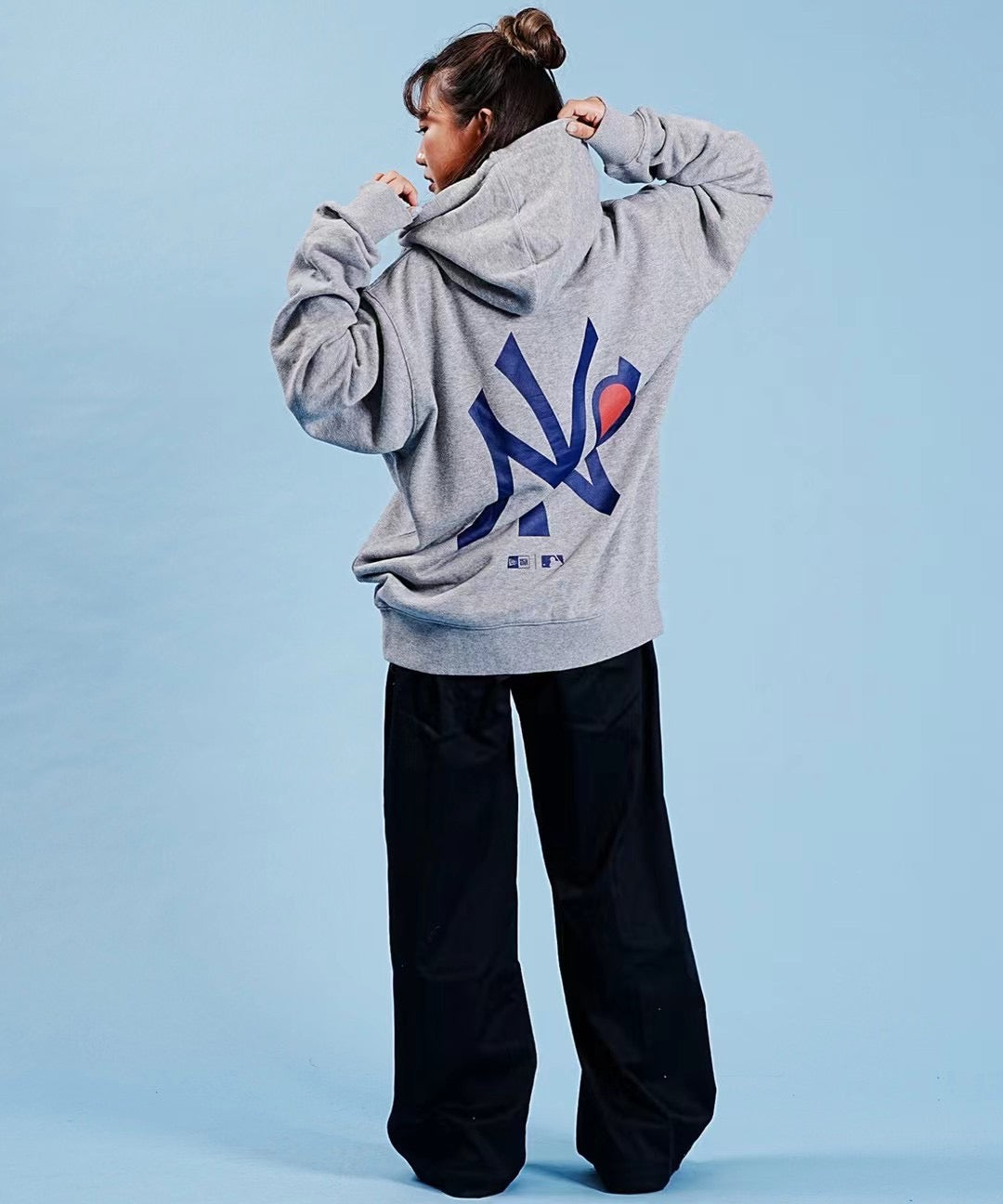 NY心心hoodies