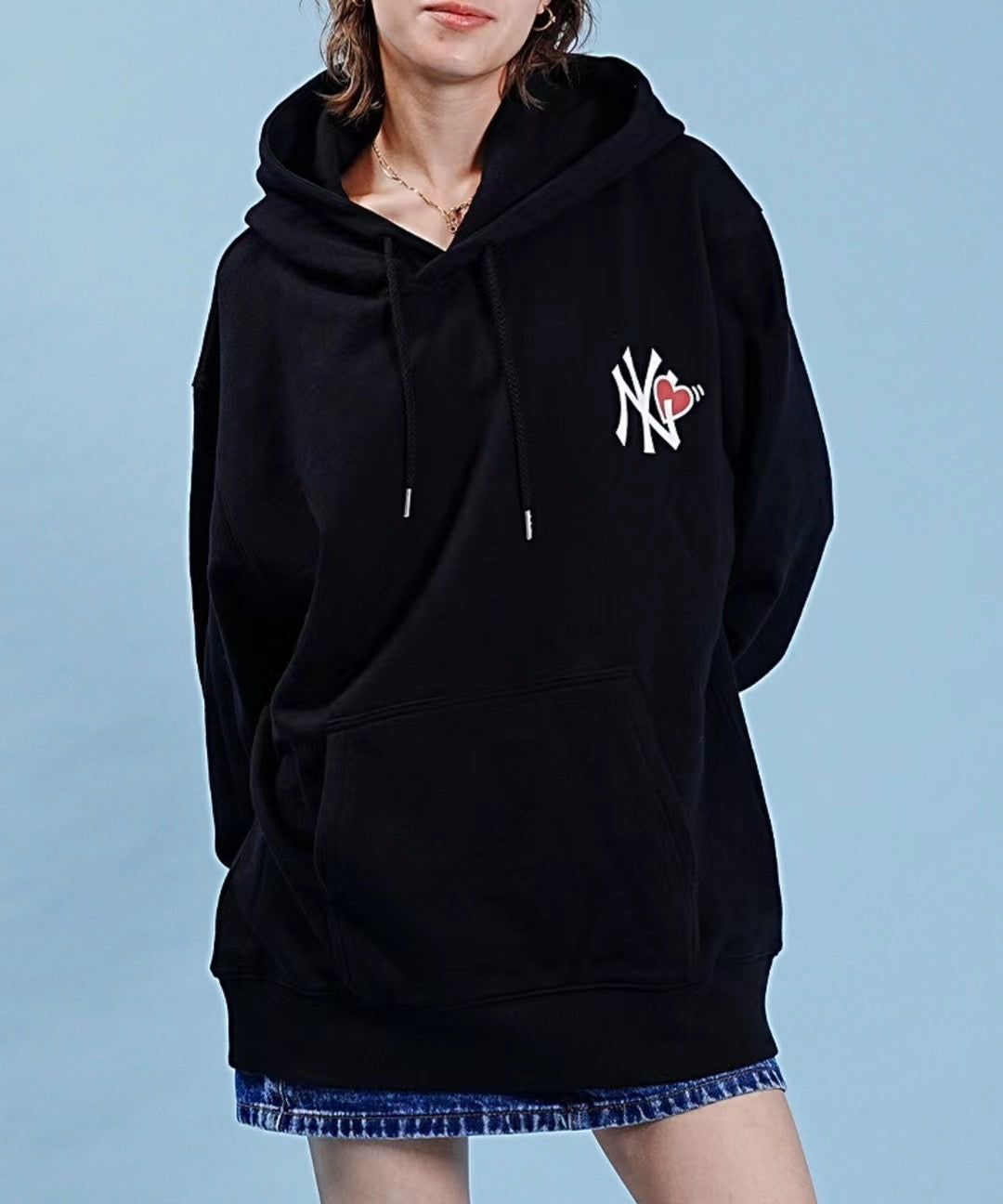 NY心心hoodies