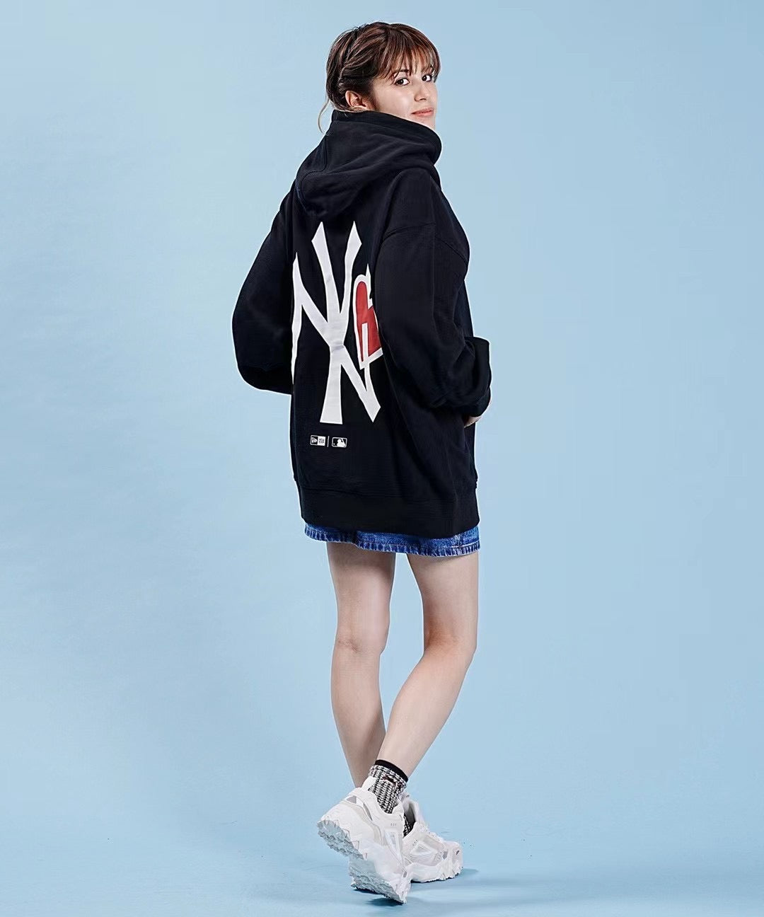 NY心心hoodies