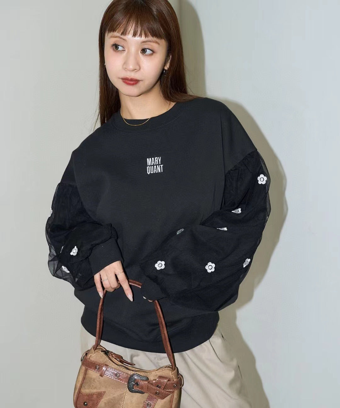 Freaks store x Mary quant 網紗衛衣