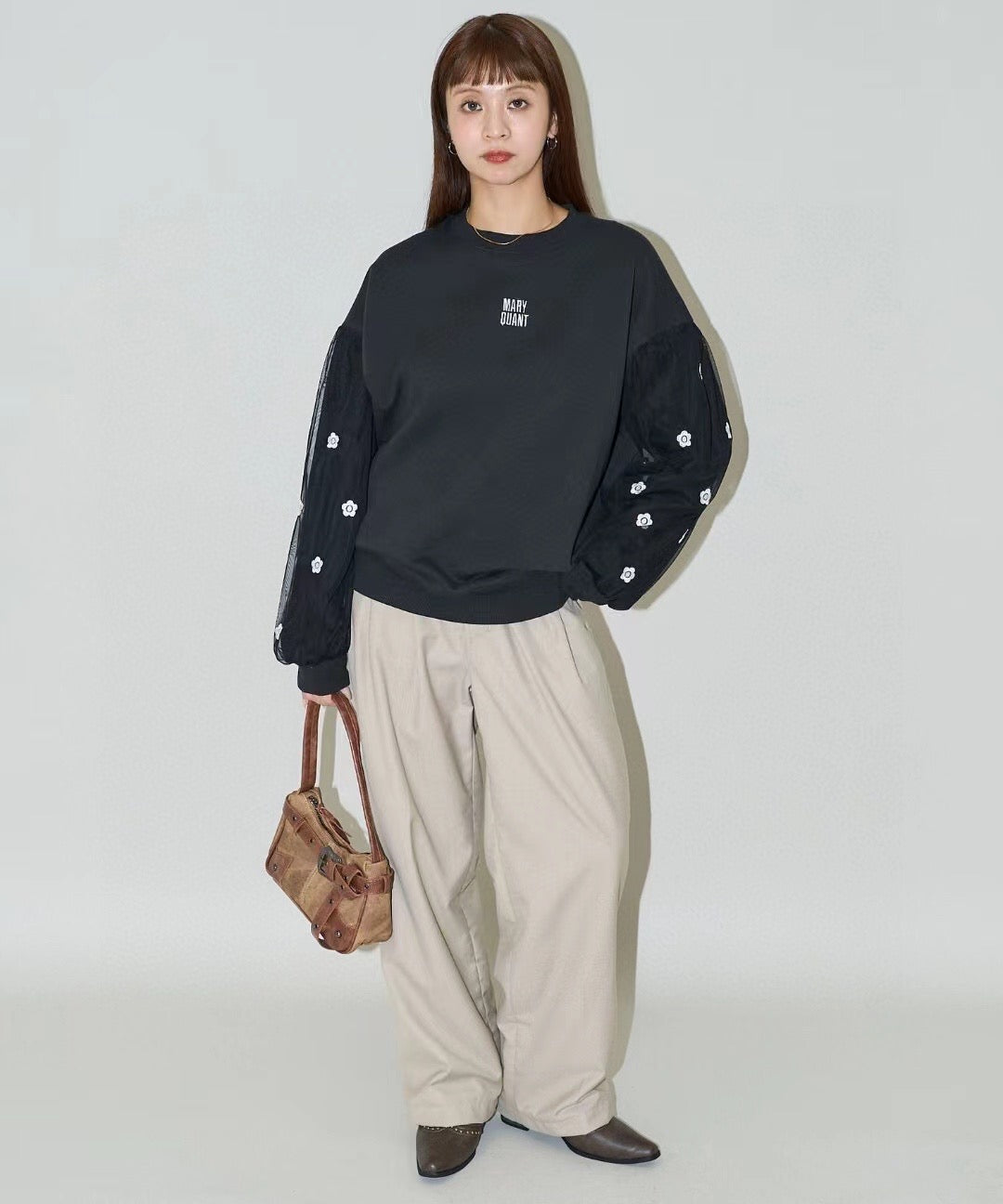 Freaks store x Mary quant 網紗衛衣