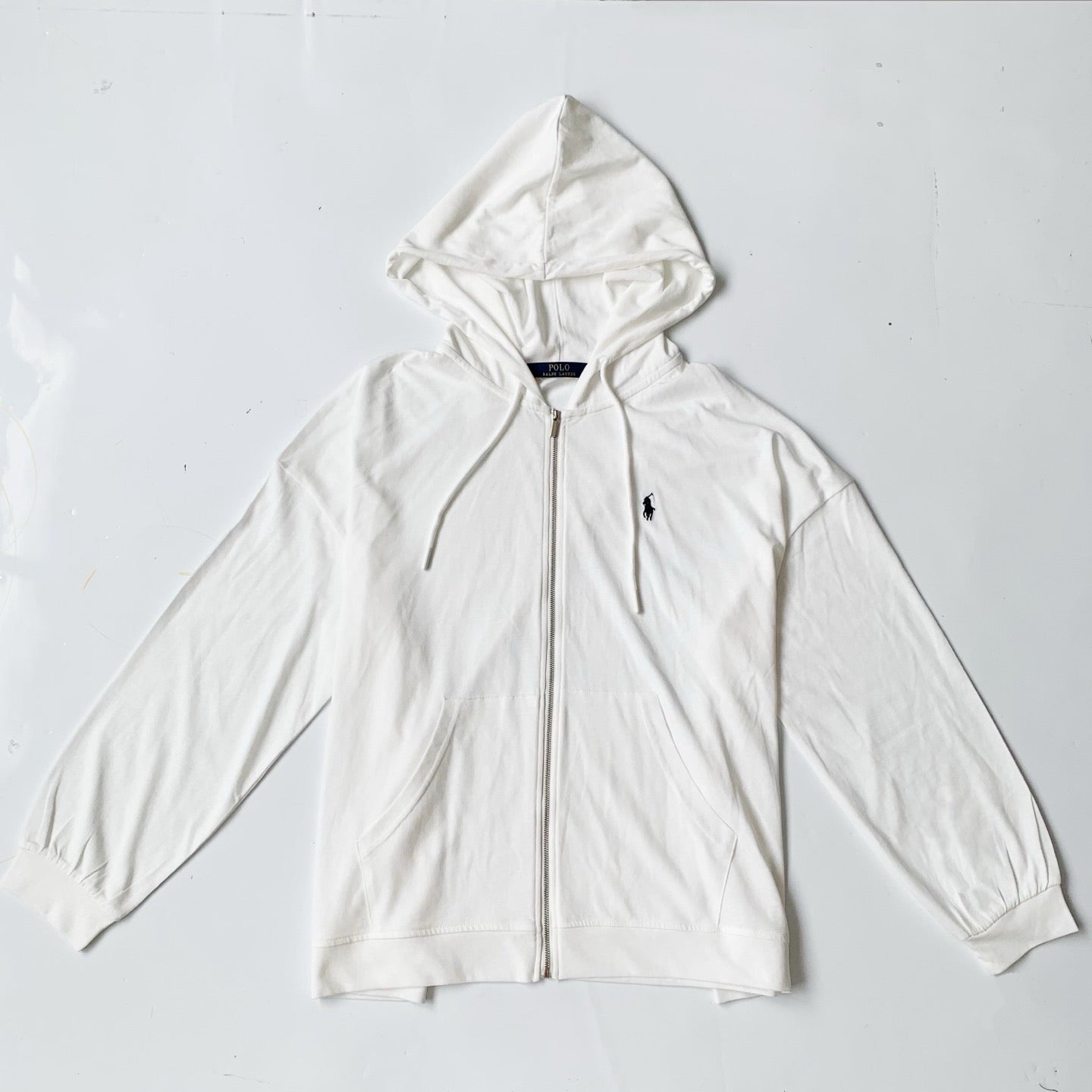 Polo薄身hoodies jacket