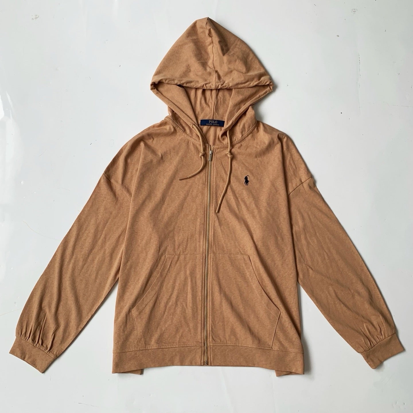Polo薄身hoodies jacket