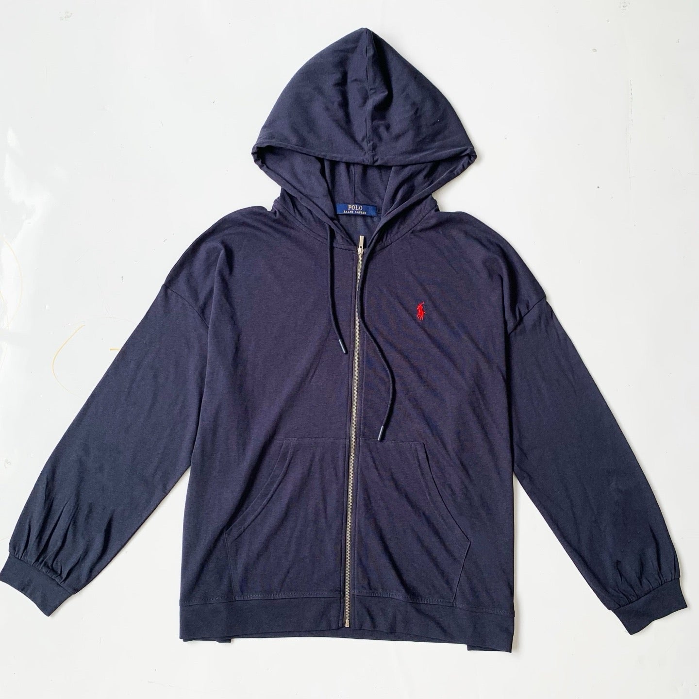 Polo薄身hoodies jacket