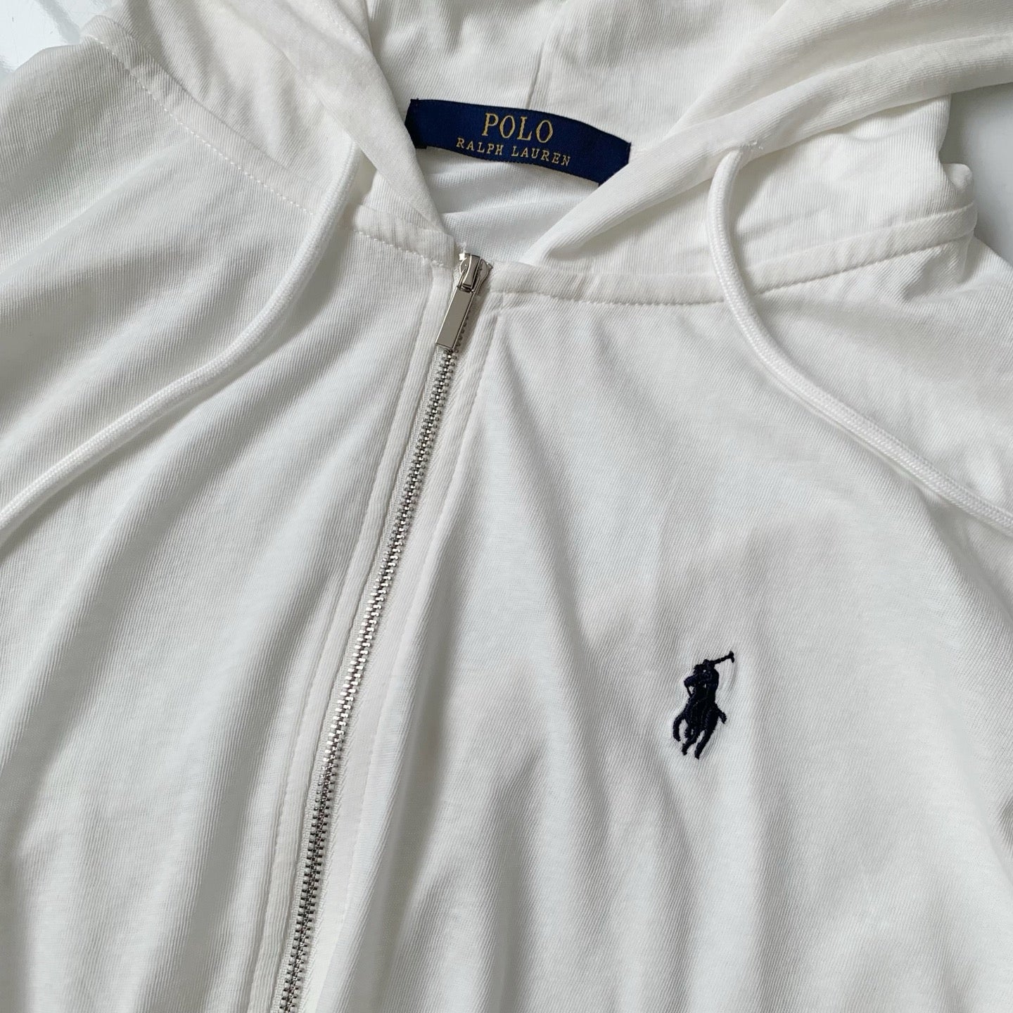 Polo薄身hoodies jacket