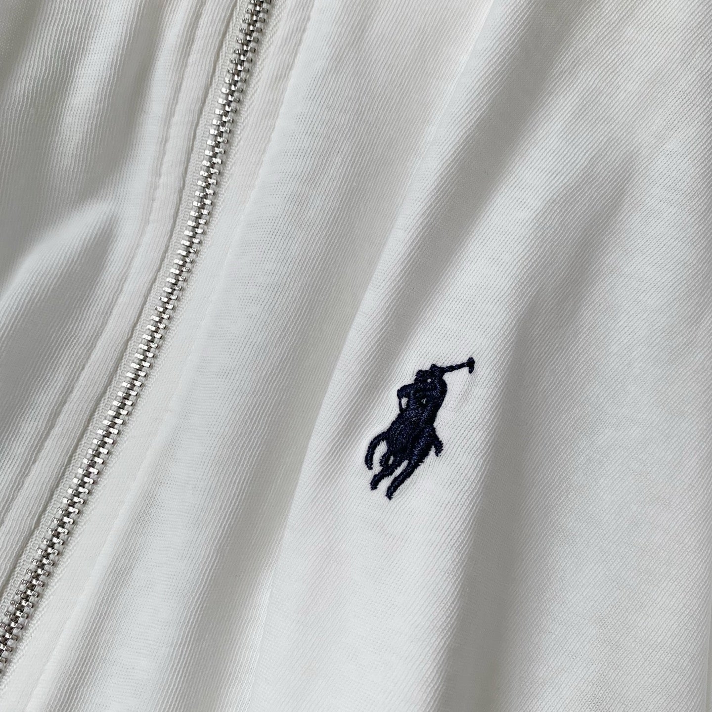 Polo薄身hoodies jacket