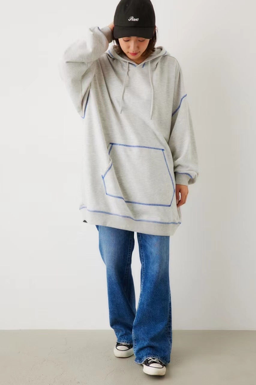 Rodeo crowns 撞色線hoodies