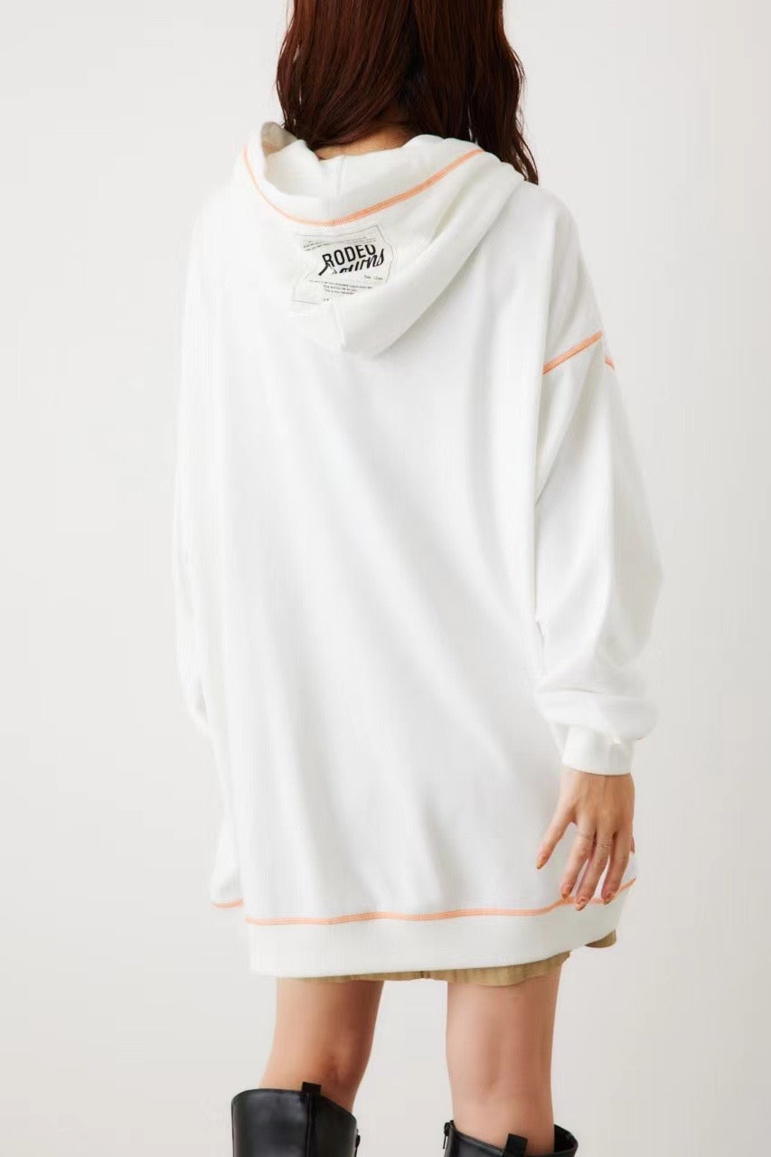 Rodeo crowns 撞色線hoodies