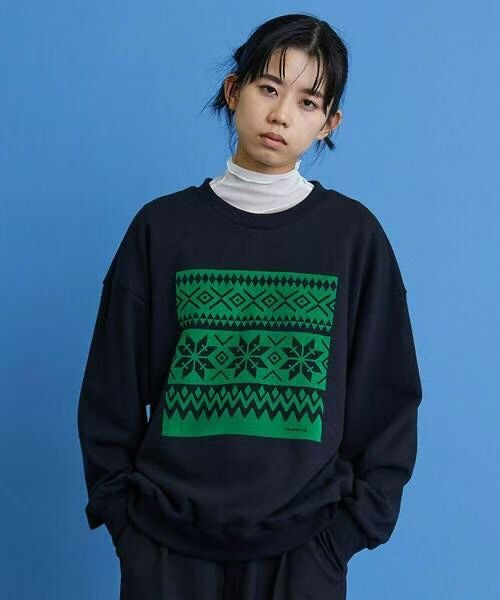 Frapbois 雪花圓領衛衣