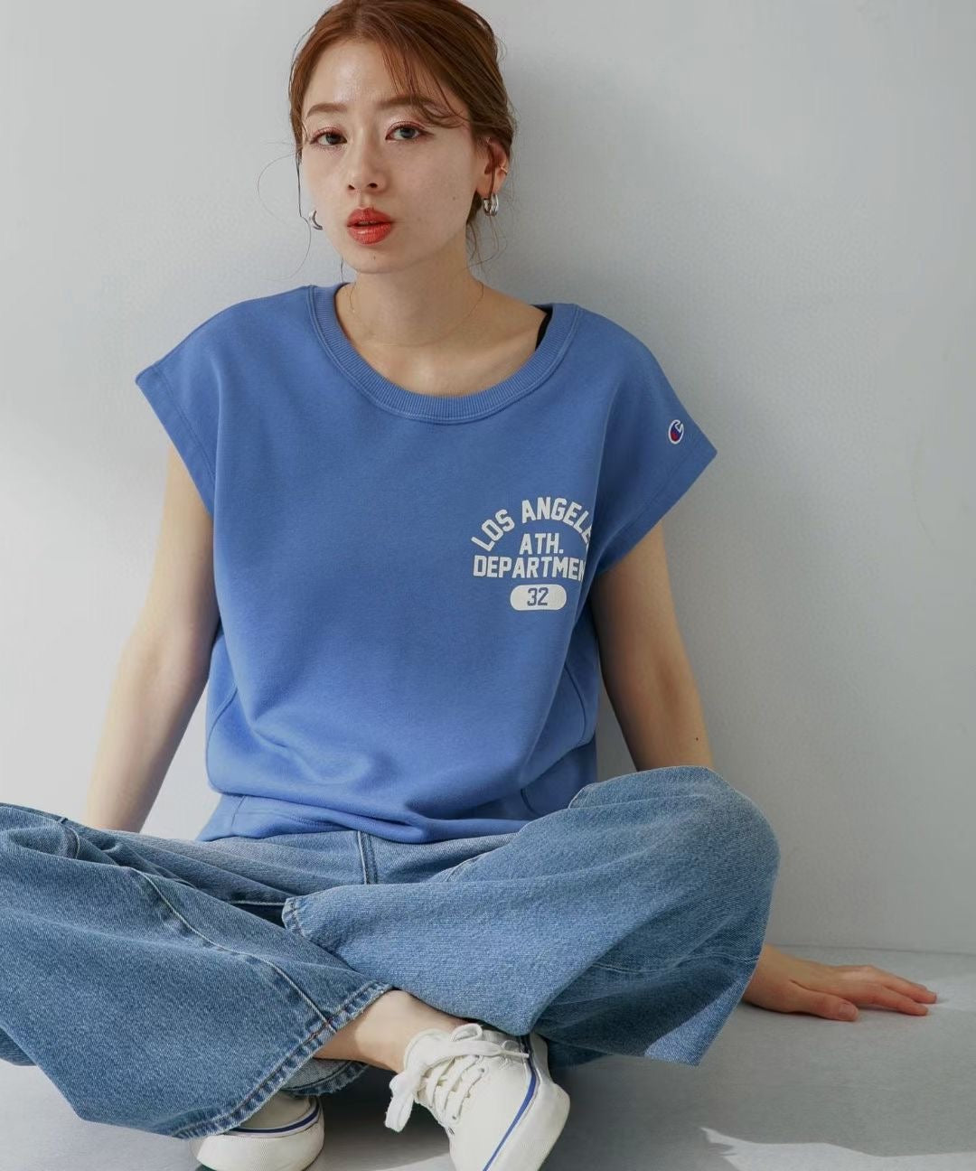 Champion Los Angeles logo tee