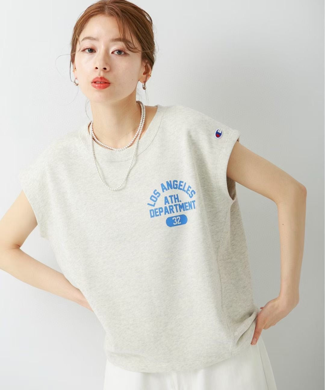 Champion Los Angeles logo tee