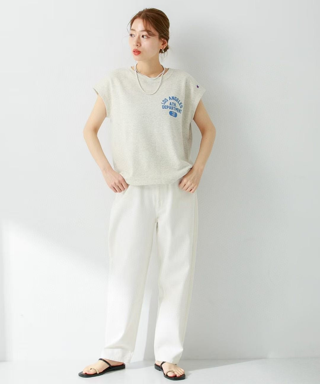 Champion Los Angeles logo tee