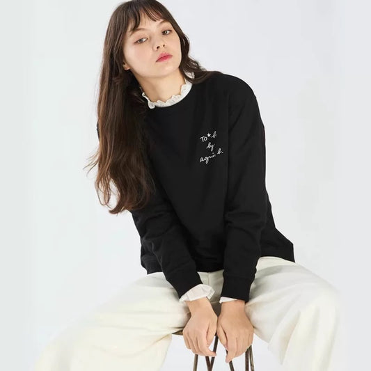 Agnes b logo衛衣