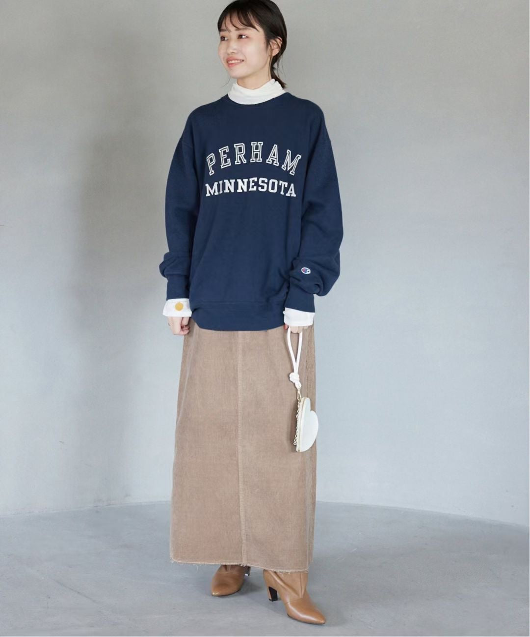 Champion 數字字母衛衣