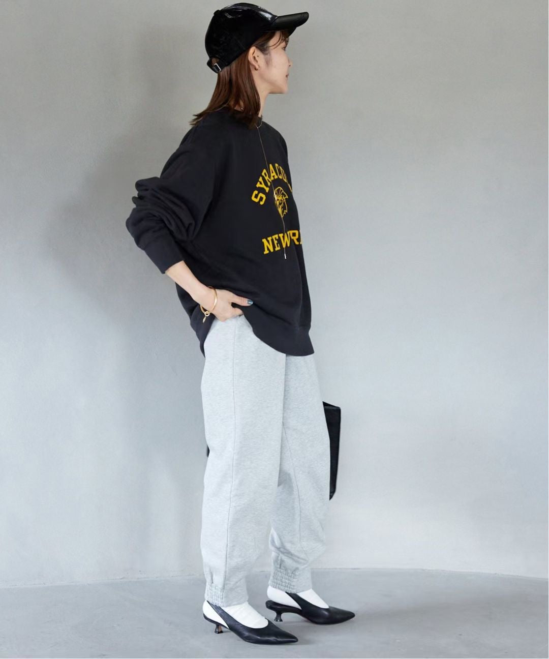 Champion 數字字母衛衣
