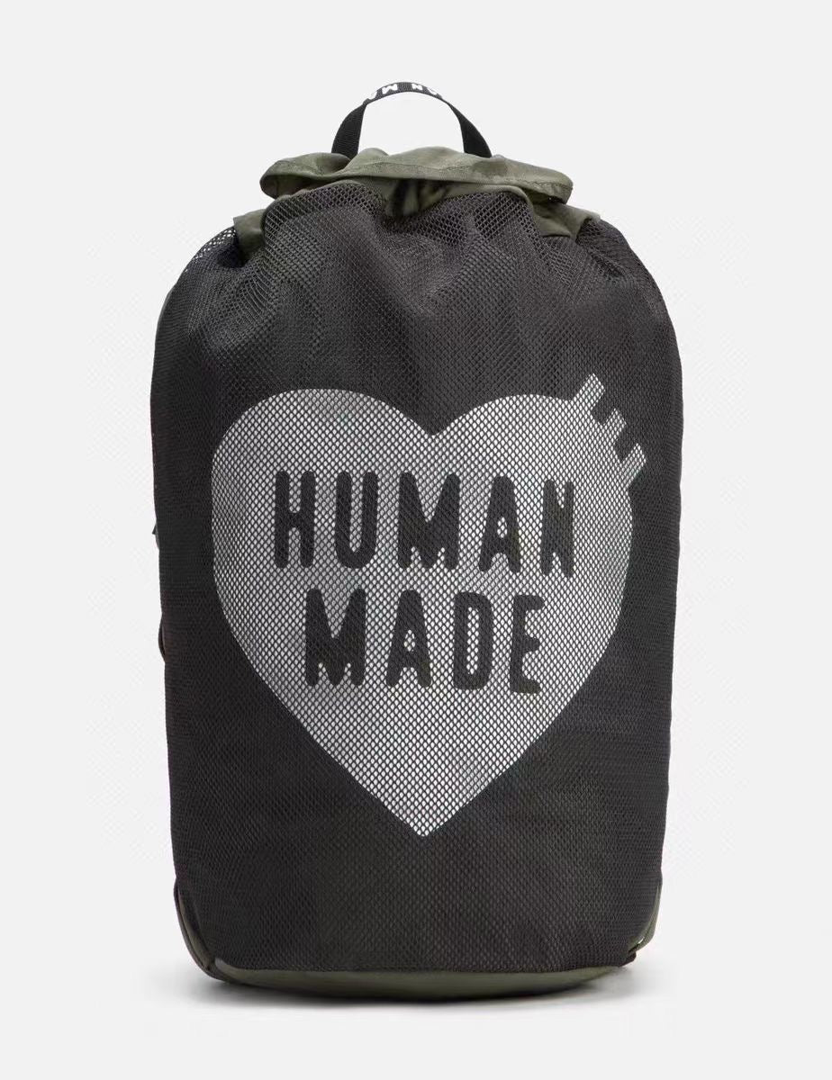 Human made backpack