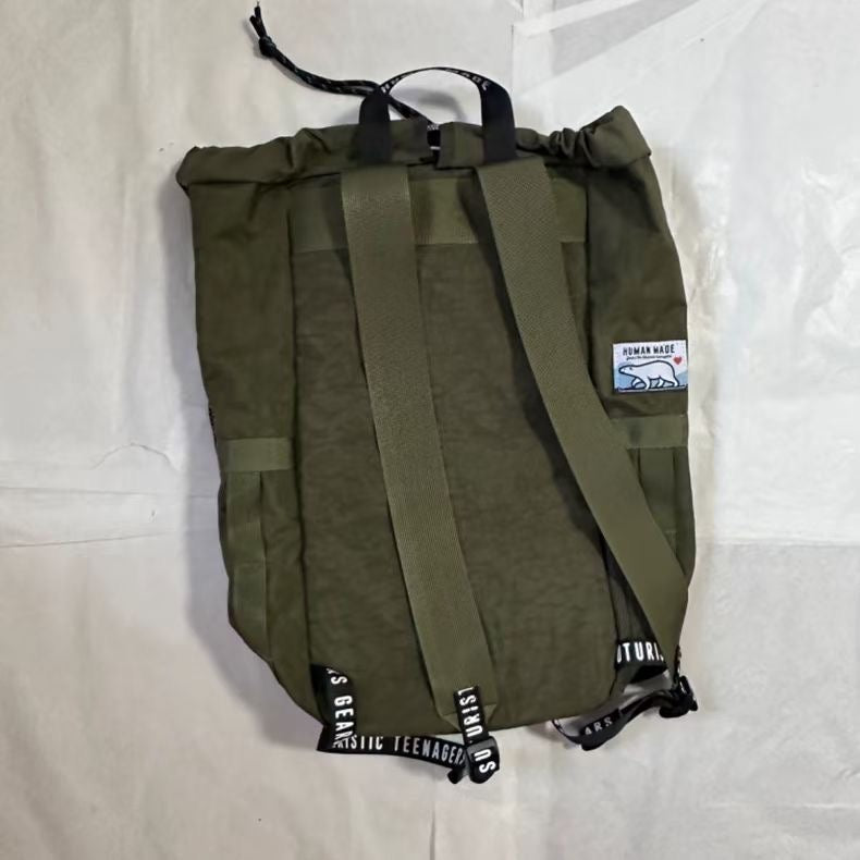Human made backpack