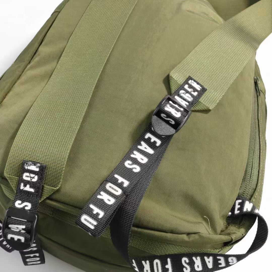 Human made backpack