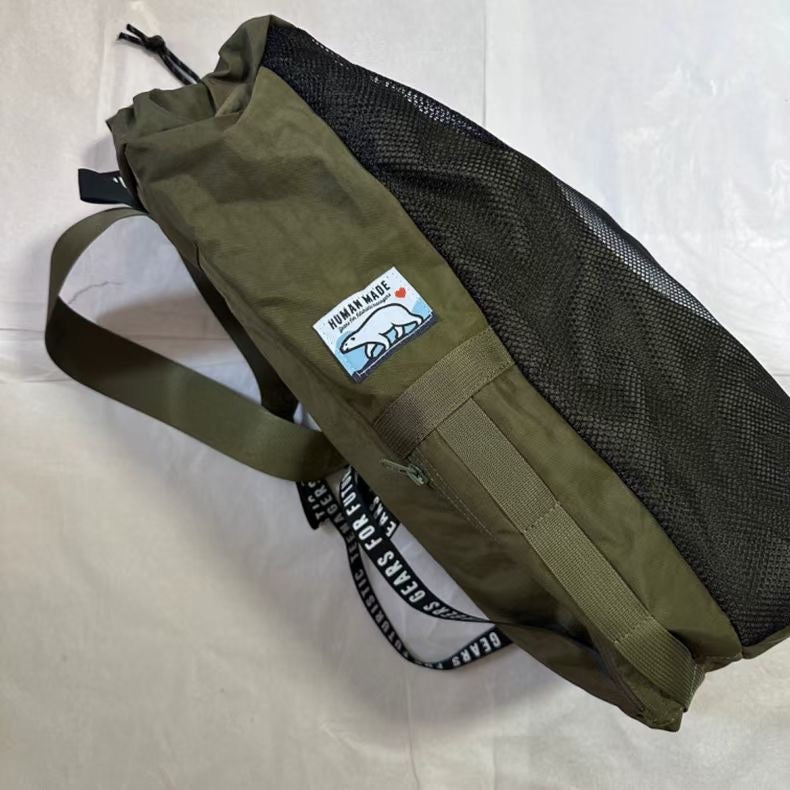 Human made backpack