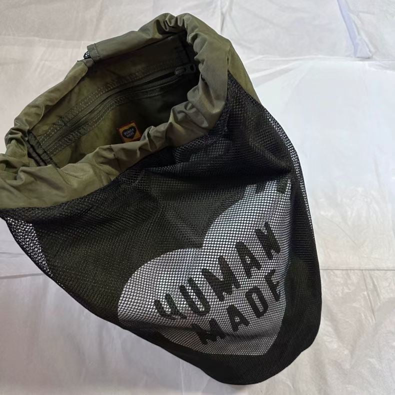 Human made backpack