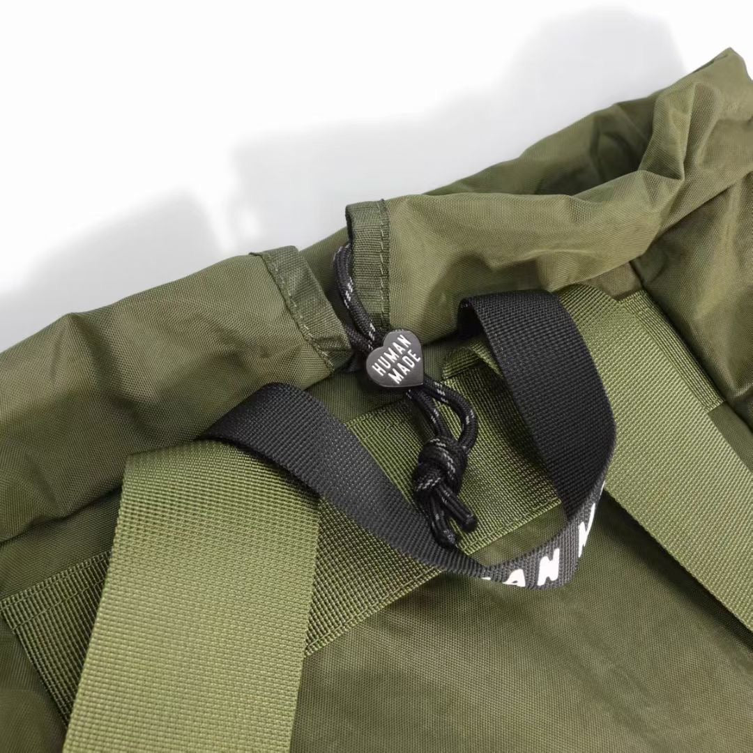 Human made backpack